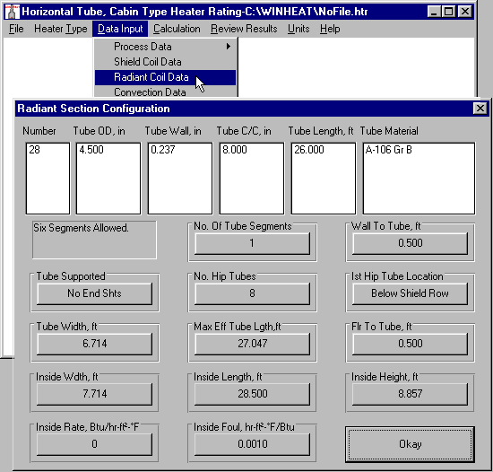 fired heater design software